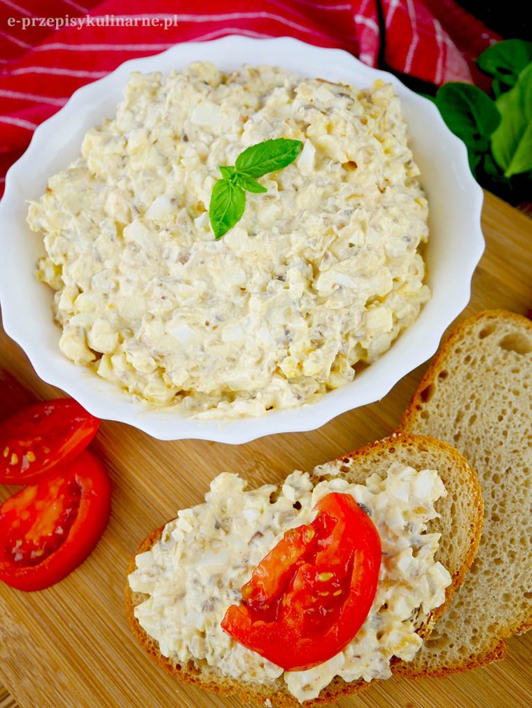 Pasta Jajeczna Z Pieczarkami Pyszny Dodatek Do Kanapek