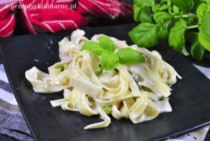 tagliatelle z kurczakiem
