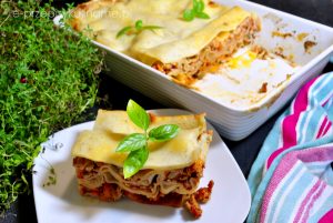Lasagne z mięsem mielonym