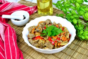 Karkówka w warzywami