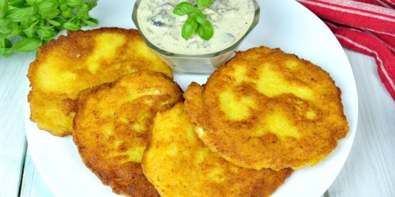 Marchewkowe placki ziemniaczane