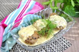 Kotlety mielone w sosie musztardowym