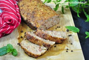 Pieczeń z mięsa mielonego