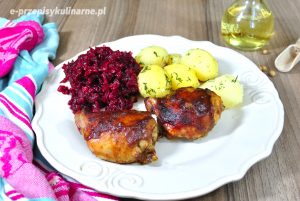 Pieczony kurczak w sosie teriyaki