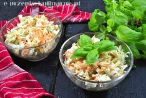 Surówka z kapusty pekińskiej