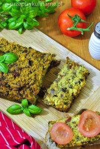 pasztet jaglany z pieczarkami