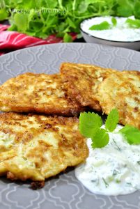 Najprostsze placki z cukinii