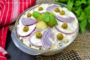 Sałatka ziemniaczana z tuńczykiem