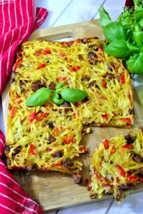 Placek ziemniaczany z piekarnika