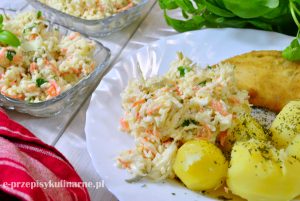 Surówka barowa z białej kapusty