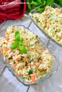 Surówka barowa z białej kapusty