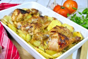 Kurczak w musztardzie