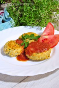 Fit kotlety rybne z kaszą jaglaną