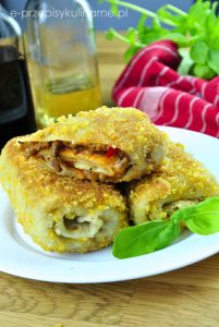 Krokiety po meksykańsku z mięsem mielonym