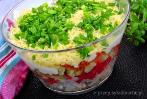 Śledzie pod pierzynką