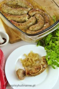 Biała kiełbasa w piwie i musztardzie