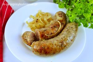 Biała kiełbasa w piwie i musztardzie