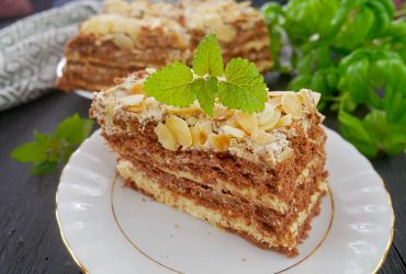 Ciasto Słodki Amant - herbatnikowiec bez pieczenia
