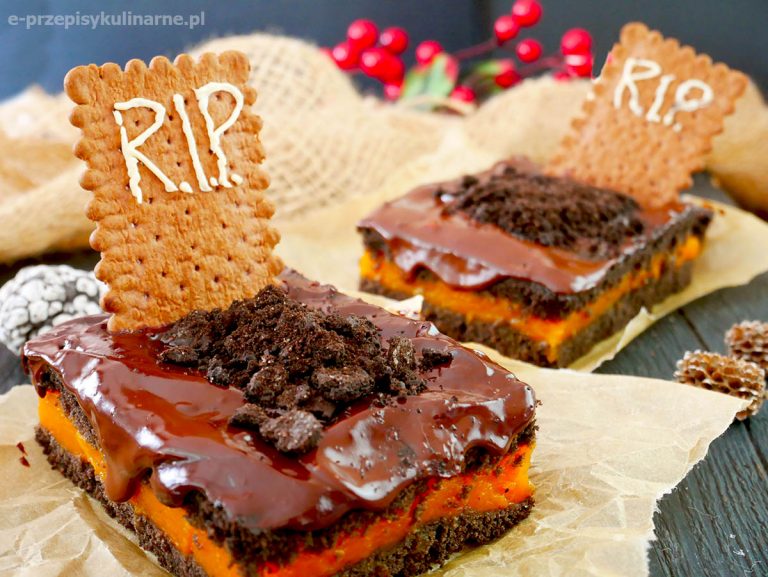 Ciasto Grób – pyszny i upiorny smakołyk na Halloween