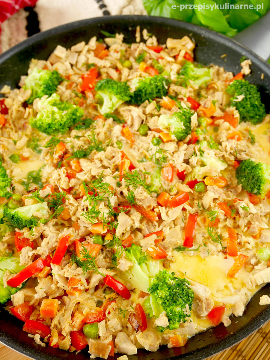 Potrawka drobiowa z brokułem – pyszne i szybkie danie na obiad