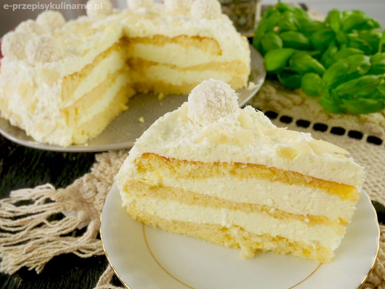 Tort Rafaello – delikatny, puszysty, przepyszny