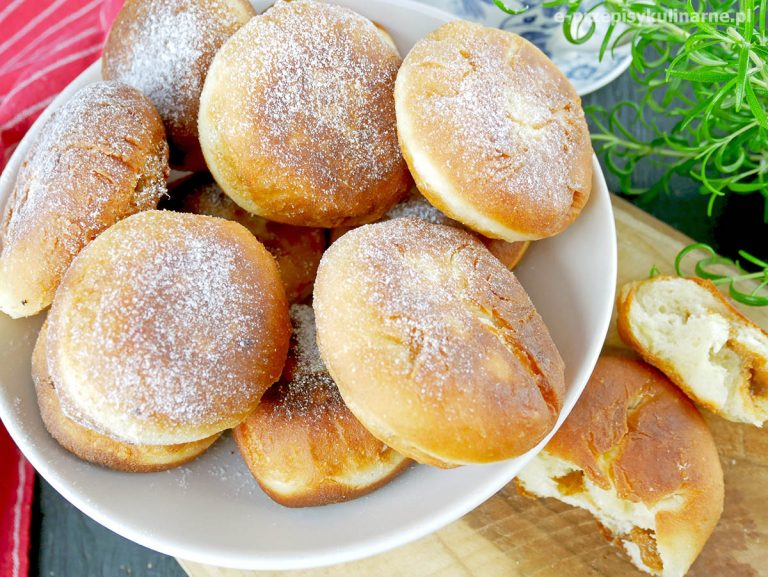 Puchatki - placuszki drożdżowe jak pączki