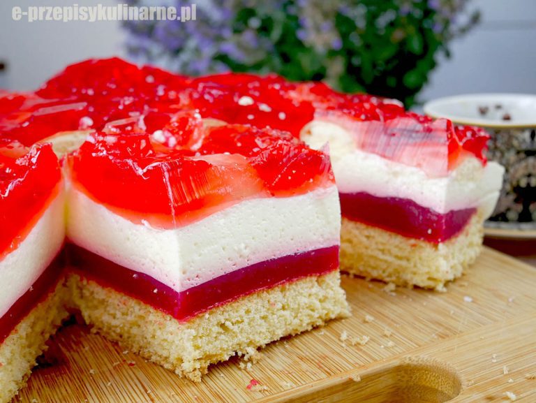 Ciasto Porzeczkowa Delicja – zachwyca smakiem i wyglądem