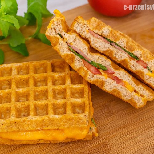 Tosty z gofrownicy – chrupiące i szybkie w przygotowaniu