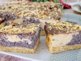 Łaciatek z makiem – efektowne i bardzo smaczne ciasto