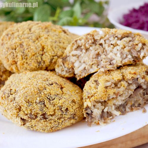Kotlety z pieczarek z air fryera – proste i bardzo smaczne