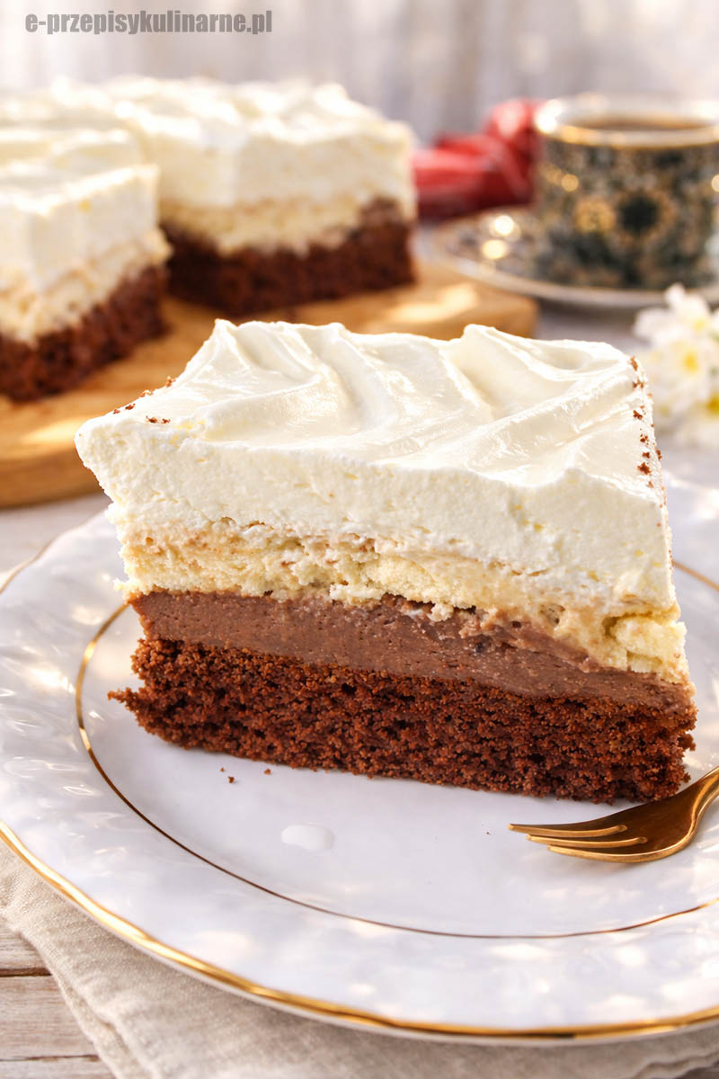 Ciasto Pocałunek Maharadży – warstwowe, kremowe i absolutnie obłędne