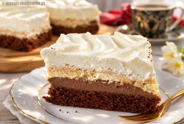 Ciasto Pocałunek Maharadży – warstwowe, kremowe i absolutnie obłędne