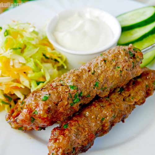 Kebaby z mięsa mielonego – soczyste i bardzo smaczne