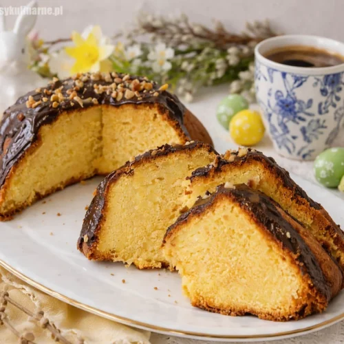 Babka cytrynowa z air fryera – prosty przepis na wilgotne ciasto