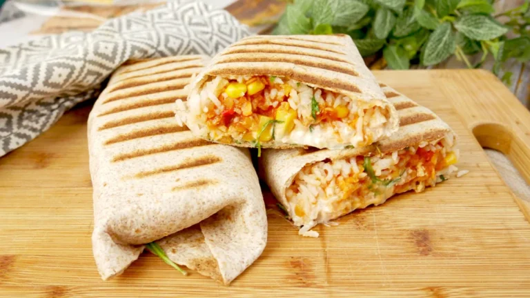 Burrito z ryżem i soczewicą – prosty przepis na sycący obiad