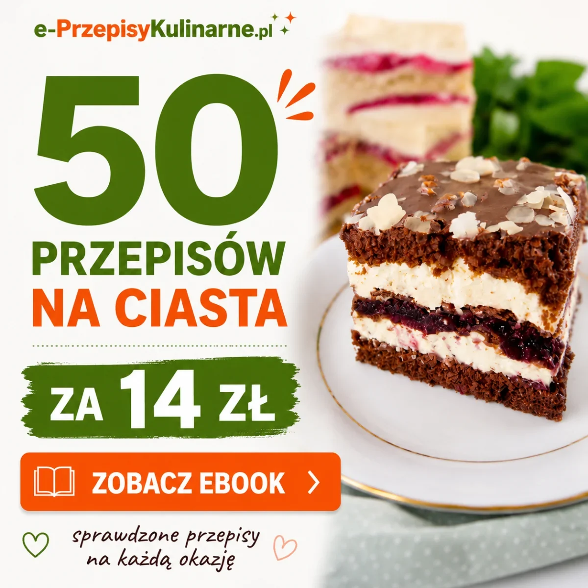 50 Ciast na Każdą Okazję
